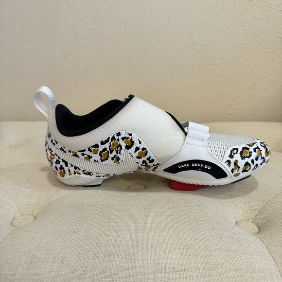 Nike Superrep Bike Cycle Shoes leopard 8 - Picture 3 of 10